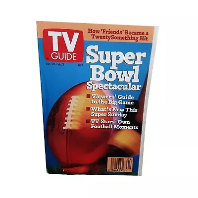 TV Guide January 1995 Super Bowl Friends • $7.99