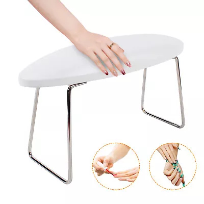 Nail Salon Table Desk Armrest Hand Holder Pillow Nail Art Arm Rest Manicure Tool • £10.45