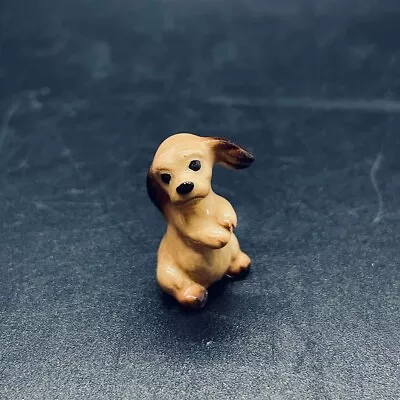 Vintage Hagen Renaker Cocker Spaniel Sitting Begging Miniature Figurine 1  • $12.99