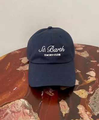 St. Barth Yacht Club Baseball Cap Vintage 90s Style Embroidered Dad Hat • $48