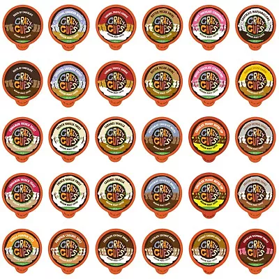 Crazy Cups Decaf Flavored Coffee Variety Pack Sampler 30 Count • $23.99