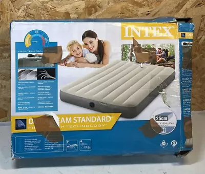 Intex Dura-Beam Standard Single-High Air Mattress Series • £33.23