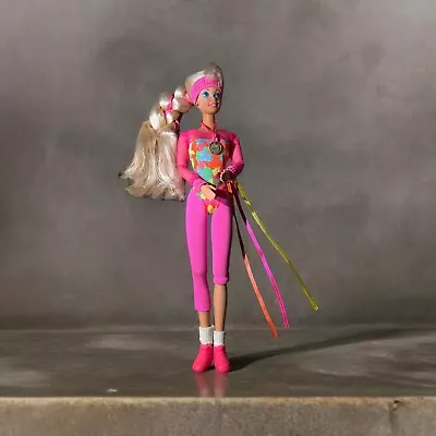 Vintage 1976 Mattel Gymnast Barbie Doll Articulated Olympics Gymnastics C281 • £24.95