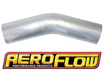 Aeroflow Alloy Aluminium 30 Degree Mandrel Bends Beading Size Intake Pipe Piping • $64.16