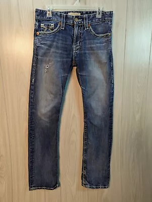 Big Star UNION Jeans Mens Size 30R Regular Straight Leg Blue Rinse Wash • $29.95