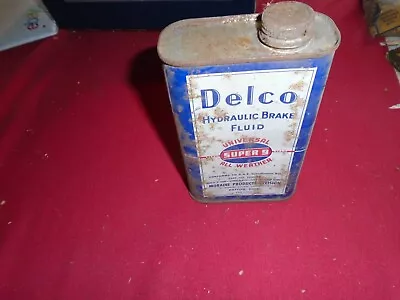 NOS 1937-1948195519361957 Chevrolet Buick Pontiac Brake Fluid Can From Dealer • $33.72