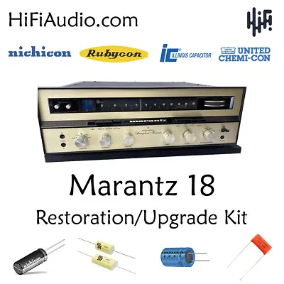 Marantz Model 18 Rebuild Restoration Recap Service Kit Fix Repair Capacitor • $175