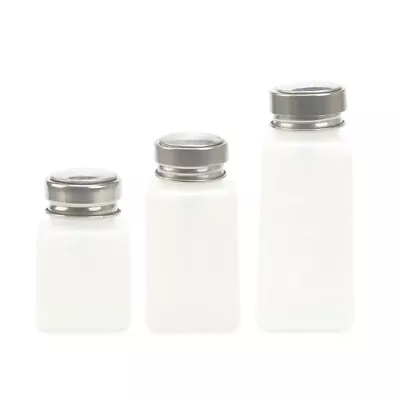 £3.18 • Buy 120/180/250ML Press Nail Polish Pump Dispenser Remover Alcohol Liquid Bottle