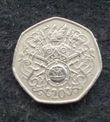 Isle Of Man 1982 20 Pence Coin • £0.99