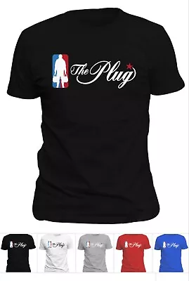 New Mens Black   The Plug   Brand T Shirt Small  S  Urban Wear Hip Hop  • $32