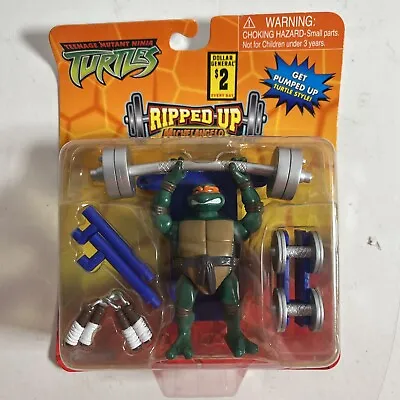 Teenage Mutant Ninja Turtles TMNT Ripped Up Michelangelo Year 2004 New • $11.99