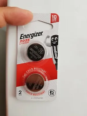 Energizer ECR 2032 3V Lithium Coin Battery - 2 Packs • $7