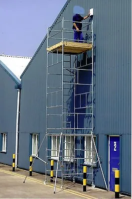 DIY Scaffold Tower 7.0m 6x4 X 23ft WH Incl 2 Stabs Lots Of Safety Accessories • £1293