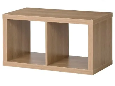 Ikea KALLAX Shelving Unit Oak Effect 77x41 Cm603.958.76Open Cabinet Shelf 2S • £29.99