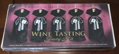 $10 • Buy The Wine Tasting Party Kit  Unopened Factory Sealed. Just Add Vino, New