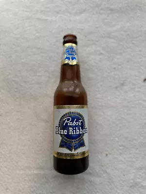 Pabst Blue Ribbon Paper Label Beer Bottle - Vintage • $10
