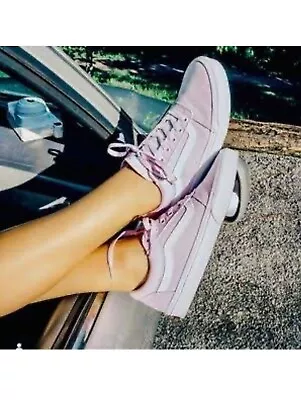 Vans Old Skool Lavender Lilac 38 AU 7.5 UK 5 Canvas • $50