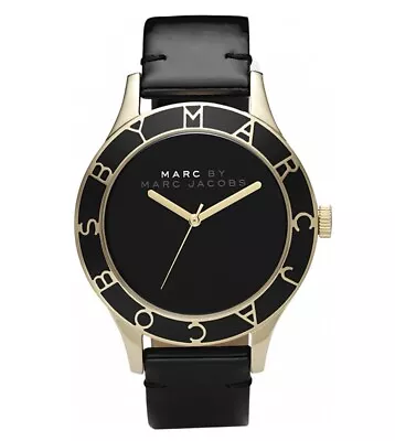 Marc Jacobs Black And Gold Womens Watch Wristwatch Time Piece MBM1169 Timepiece • $175