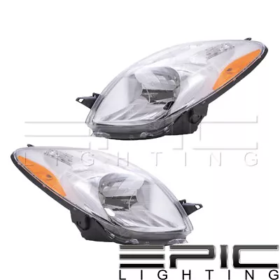 Headlights Headlamps For 2006-2008 Toyota Yaris Hatchback Pair Left Right Set • $133.55