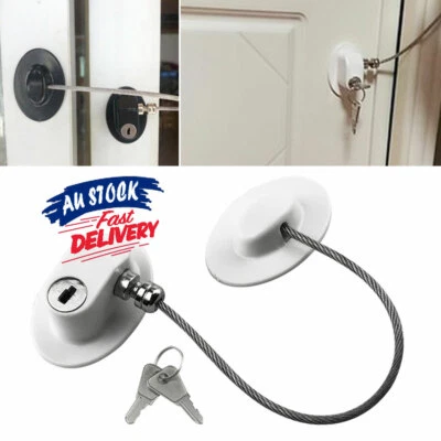 $11.99 • Buy Kid Proof Drawer Safety Lock Door Baby Child Cabinet Window Cupboard Fridge
