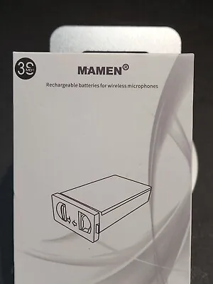 MAMEN WMIC-MD1 Li-ion For Sony Wireless Microphone D11 D14 D16 3 Pk Battery. • $23.85