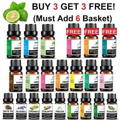 $5.95 • Buy 10 ML Essential Oils Fragrances Oil- Therapeutic Grade Oil -Natural Aromatherapy