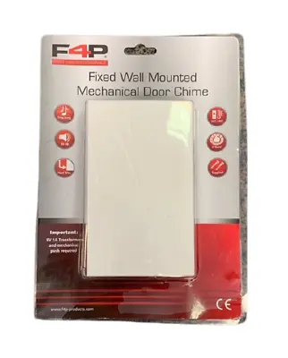 F4P Fixed Wall Mounted Mechanical Door Chime • £18.99
