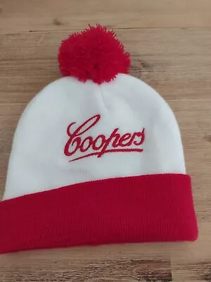 Coopers Beer Red White Winter Beanie Sparkling Ale Pale XPA Hat Cap South Aus • $14.99