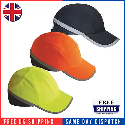 Portwest Hi Vis Bump Cap Safety Work Wear Hard Hat Head Protection Baseball PW79 • £14.99