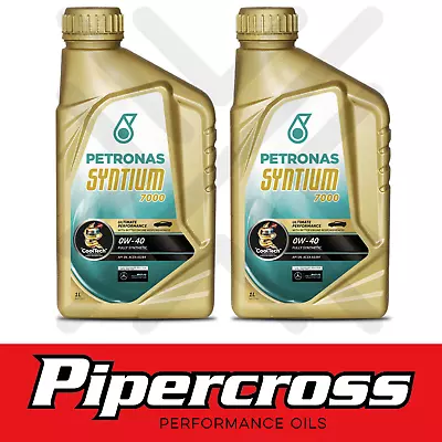 £20.99 • Buy Petronas Syntium 7000 E 0W40 Fully Synthetic Car Engine Oil 2 Litres 2L (1L X 2)