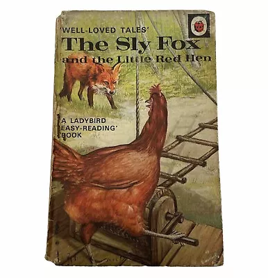 Ladybird Book The Sly Fox And The Little Red Hen 2'6d Series 606D Well-loved • £6.99