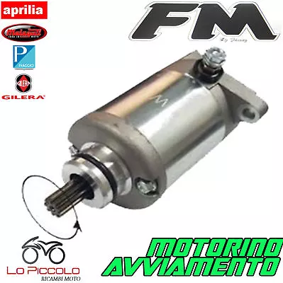 Starter Motor Starter Motors FM Vespa LX 150 2005 2006 • $38.07