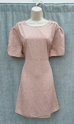 Tea Dresspolka Dotswinglindy40s50s60s70s80s90s Vintage Stylesize 16 Ap • £6.99