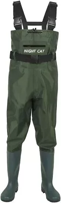 Night Cat Fishing Wader For Men Women Waterproof Hunting Chest Wader With Boots • $20