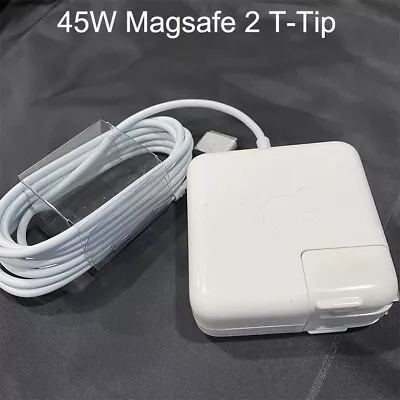 OEM 45W MagSafe 2 T-Tip Power Adapter Charger For MacBook Air 11''13 A1465 A1436 • $20.35