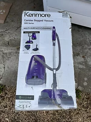 $99.99 • Buy Kenmore BC3002 200 Series Pet Friendly HEPA Allergenseal Bagged Canister Vacuum