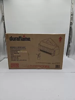 Duraflame 20in Electric Fireplace Log Set Heater In Antique Bronze NO REMOTE • $89.99