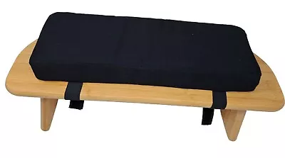 Bean Products Bamboo Meditation Kneeling Bench And Cushion • $55