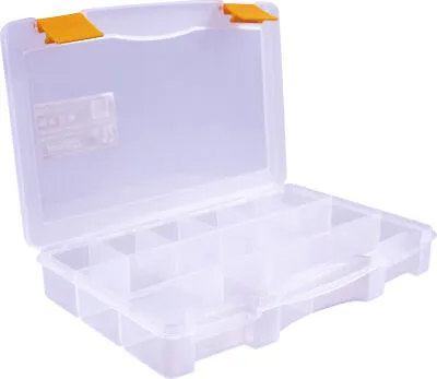 12 Compartment 9  Organiser Storage Box For Small Parts DIY Crafts Tools   • £6.99