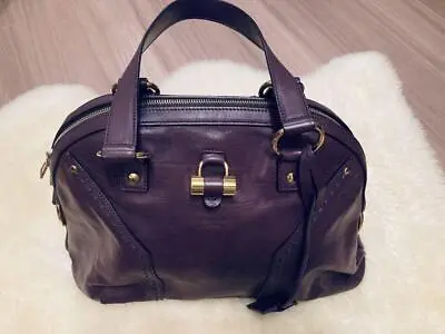 Yves Saint Laurent Muse Purple Handbag 35 Branded • £346.77