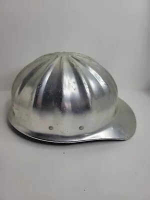 US Government ANSI Superlite Fibre Metal Hard Hat Aluminum Chester PA Helmet VTG • $50