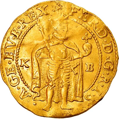 [#906349] Coin Hungary Ducat 1623 Kormoczbanya Rare EF Gold KM:78 • $2457