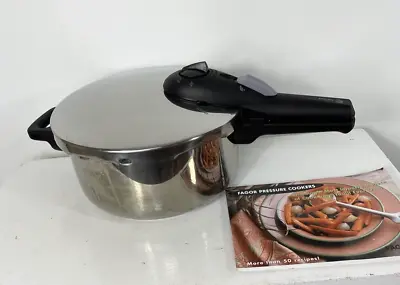 FAGOR  4L Stainless Steel Pressure Cooker Gas Electric Vitro Induction W/extras • $35