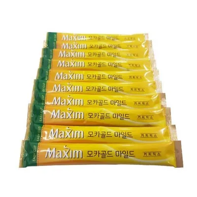 Maxim Mocha Gold Mild Coffee Mix 12g X 10 Stick / Korean Instant Easy Cut Coffee • $13.98