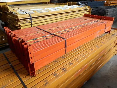 Polypal Racking 2.200 Mtr Closed Beam Orange Cross Bar 120 Mm X 50 Mm - Used - I • £15