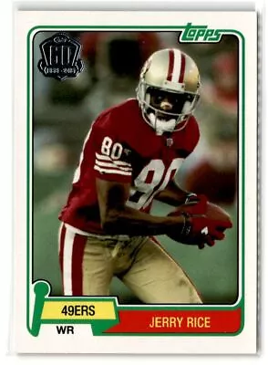 Jerry Rice San Francisco 49ers 2015 Topps 60th Anniversary #T60-JR • $2.02