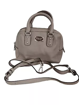 Michael Kors Mini Saffiano Satchel Bag Grey • $25