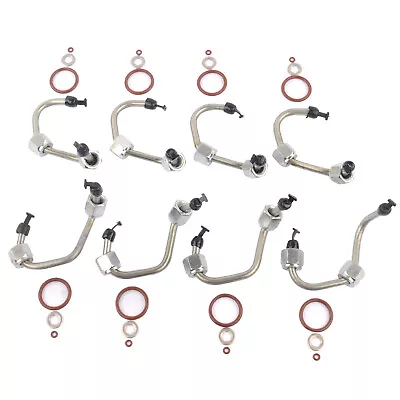Set Of 8 For Ford 08-10 6.4L Powerstroke Diesel Fuel Injector Oring Line & Seal • $58.99