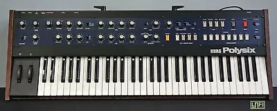 KORG Polysix Vintage 80's Polyphonic Analogue Synthesiser - 100V - Serviced! • $1695.59