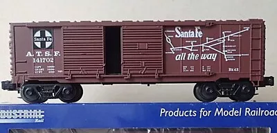 TWO CAR PKG Of1999 Industrial O-27 #IDM 1105  Santa Fe Boxcars  • $59